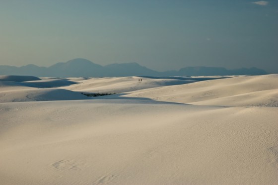 The sands of New Mexico, by Sally Scott.
