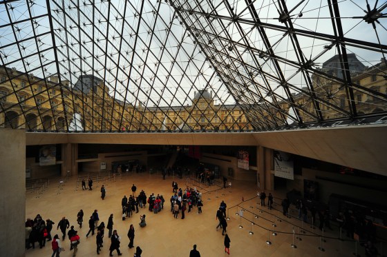 Inside the Louvre