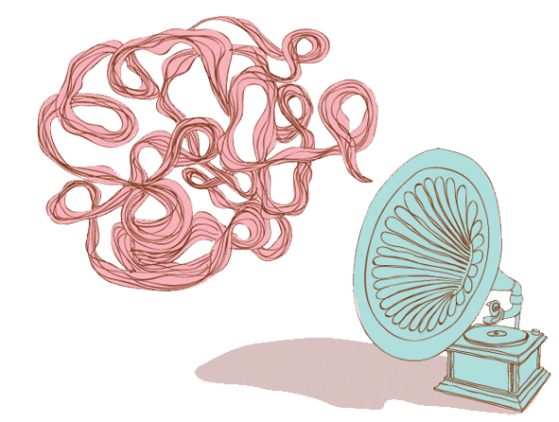 Old Fashioned Music Player Illustration by Cristian Amoretti on Shutterstock Old Fashioned Music Player Illustration by Cristian Amoretti on Shutterstock