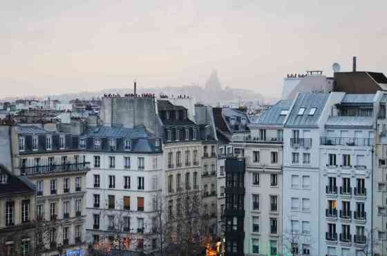 Paris Rooftops on Shutterstock