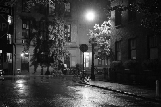 downpour in the west village by meagan kirkpatrick